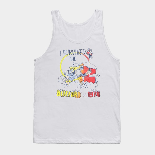 I Survived The Blizzard of 1978 Vintage Tank Top by deadright